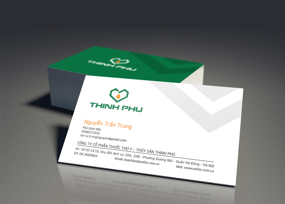 Thịnh Phú - Thiết kế logo và hệ thống nhận diện cho doanh nghiệp lĩnh vực dược phẩm thú y Thịnh Phú